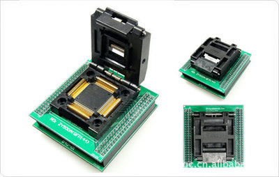 【周立功ZY500A燒錄座\適配座\單片機測試座\老化座\IC插座】價格,廠家,圖片,集成電路/IC,重慶春創電子科技-