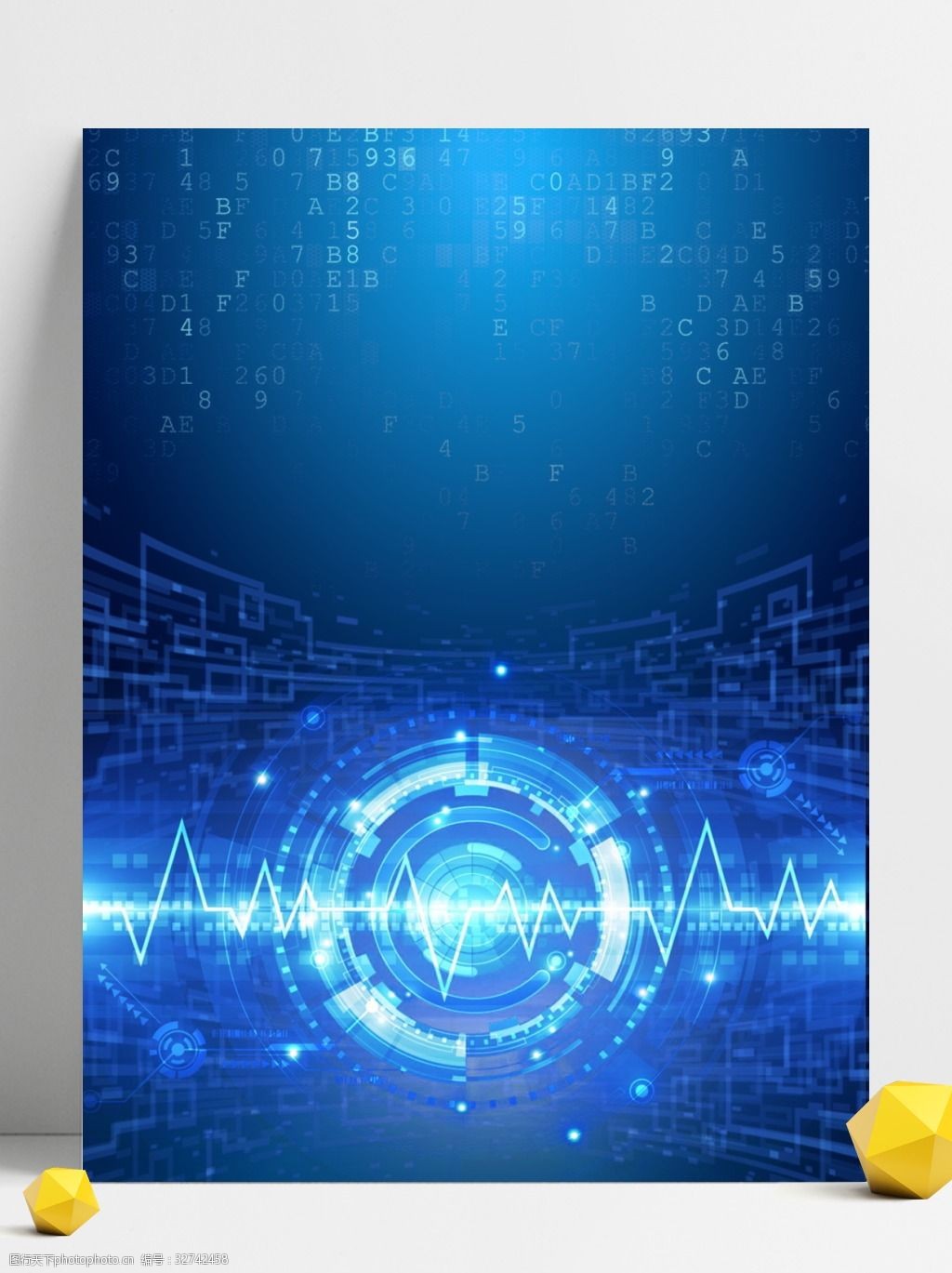 藍色光效電子科技 現(xiàn)代技術的美學與前沿應用